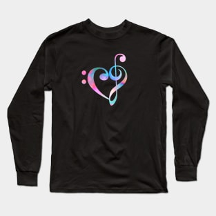 Music Heart Long Sleeve T-Shirt